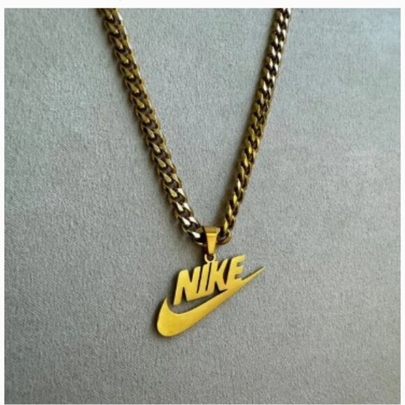NIKE: Gold chain necklace - Picture 1 of 9